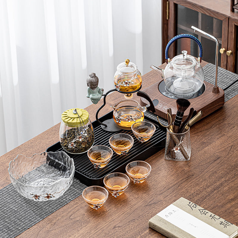 【汀和大福】2023新品！禪意/梅花·銀魚/祥雲創意自動茶具套裝！新店開業，限時下殺！